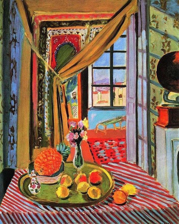 Interior with Photograph by Henri Matisse | Oil Painting Reproduction