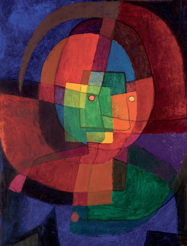 Dynamics of a Head 1939 by Paul Klee | Oil Painting Reproduction