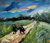 Return from School after the Storm By Chaim Soutine