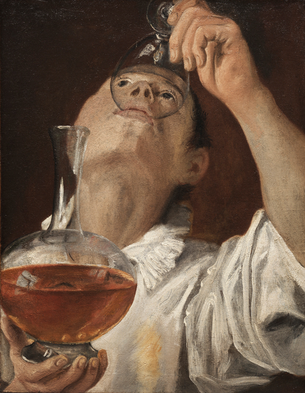 Boy Drinking by Annibale Carracci | Oil Painting Reproduction