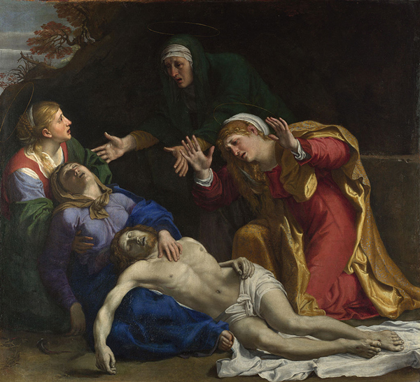 Lamentation of Christ by Annibale Carracci | Oil Painting Reproduction