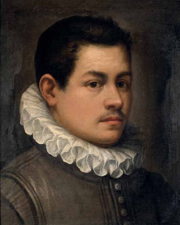 Self Portrait c1580 by Annibale Carracci | Oil Painting Reproduction