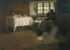A Hopeless Dawn By Frank Bramley
