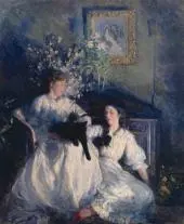 Confidences By Frank Bramley