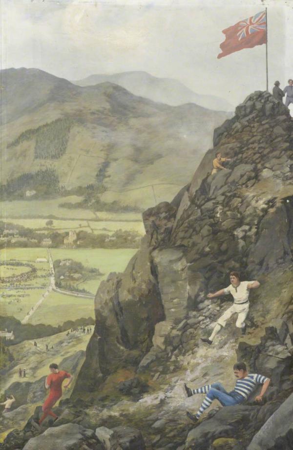 Grasmere Fell Races by Frank Bramley | Oil Painting Reproduction