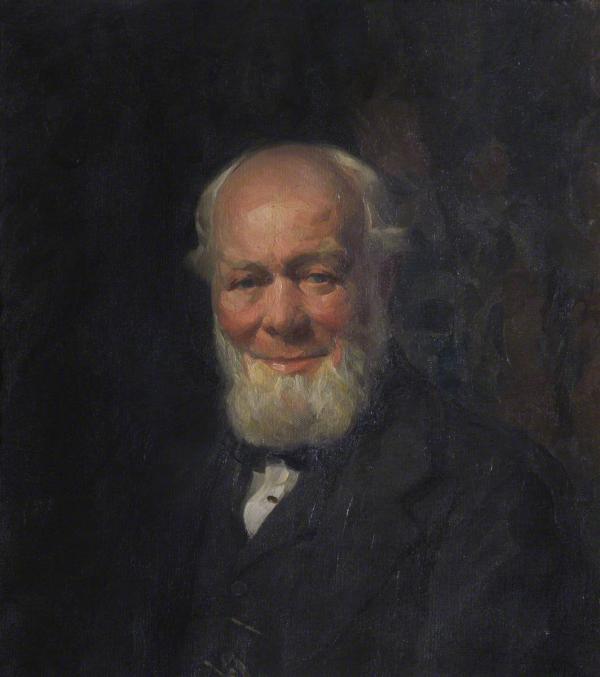Henry John Roby 1830-1915 by Frank Bramley | Oil Painting Reproduction