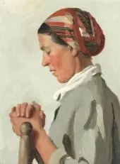 Praying for a Safe Passage By Frank Bramley