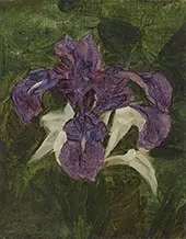 Still Life of Iris By Frank Bramley