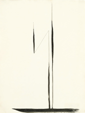 Black Lines 1915 By Georgia O'Keeffe