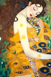 Romantic Goddess, Klimt Inspired By Gustav Klimt