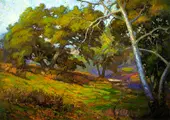 In the Shade of the Arroyo By Franz Bischoff