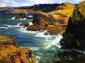 Rock Landscape By Franz Bischoff