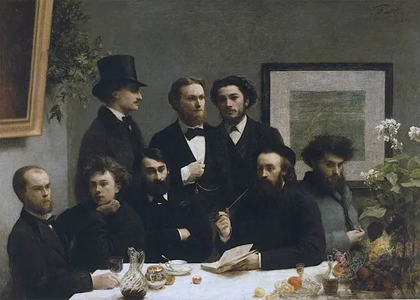 Corner of the Table By Henri Fantin-Latour