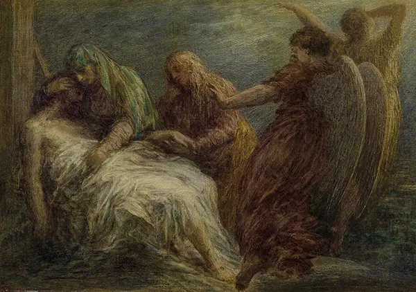 La Deposition De Croix By Henri Fantin-Latour