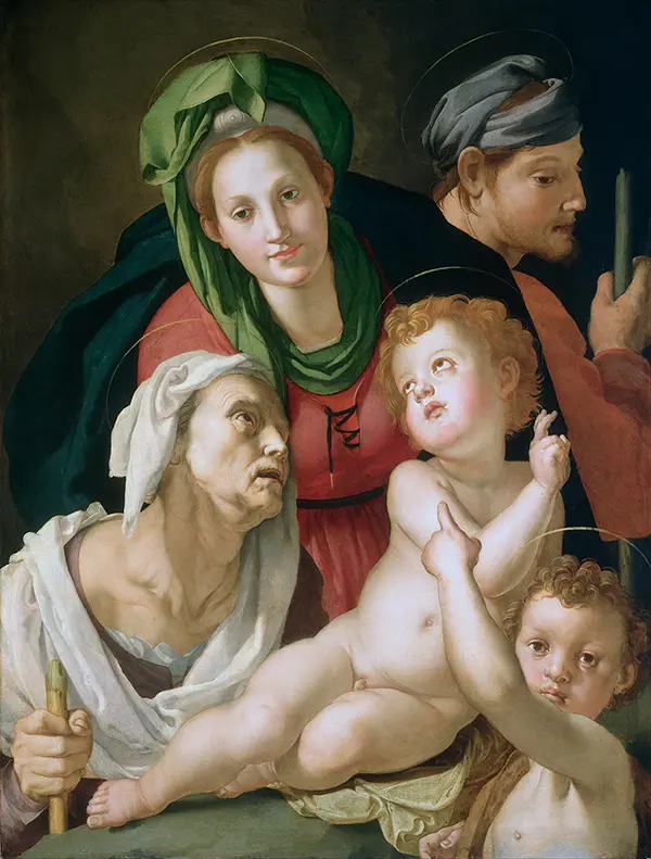 The Holy Family By Jacopo Pontormo