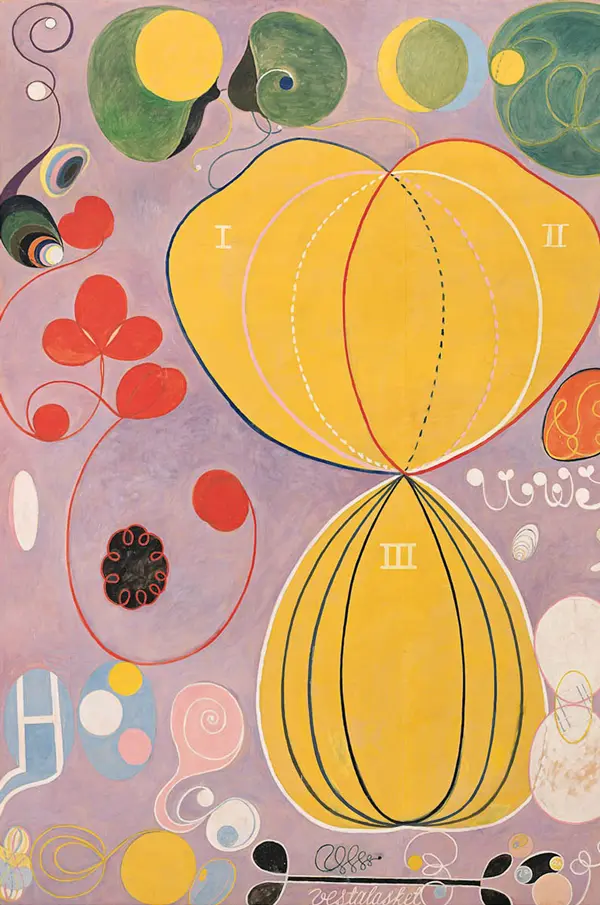 The Ten Largest No 7 By Hilma AF Klint
