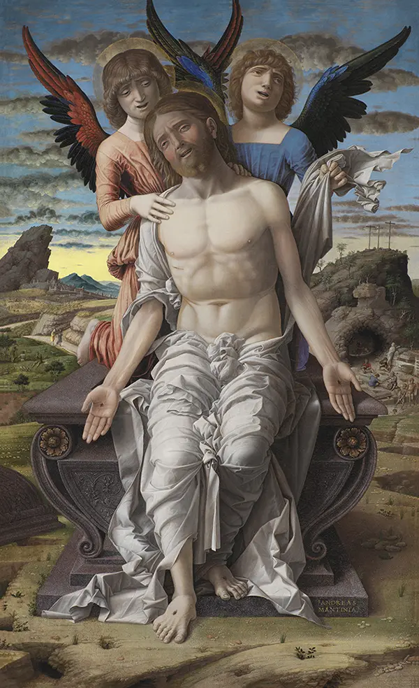 Christ as the Suffering Redeemer By Andrea Mantegna