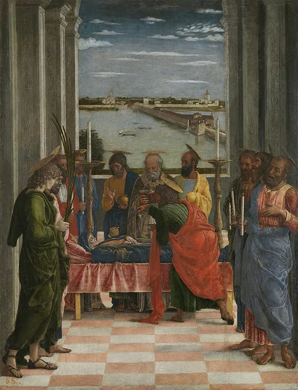 Death of the Virgin By Andrea Mantegna