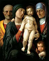 Holy Family By Andrea Mantegna