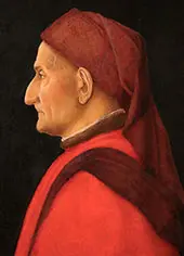 Male Portrait By Andrea Mantegna