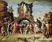 Parnassus By Andrea Mantegna