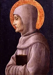 San Bernardino of Siena 1450 By Andrea Mantegna