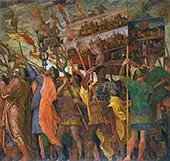 The Triumphs of Caesar 1 the Picture Bearers By Andrea Mantegna