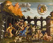Triumph of the Virtues By Andrea Mantegna