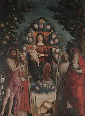 Trivulzio Madonna By Andrea Mantegna