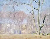 A Wooded Landscape By Daniel Garber