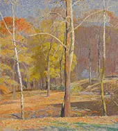 Burning Leaves By Daniel Garber