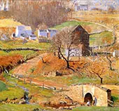 Rural Landscape By Daniel Garber