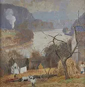 The Morning Train By Daniel Garber