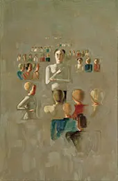 Folkwang Cycle Lesson I By Oskar Schlemmer