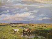 Cows in a Field By Niels Pedersen Mols