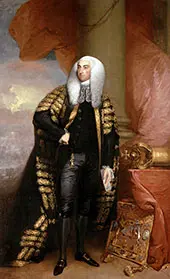 Portrait Of John, Lord Fitzgibbon, Lord Chancellor of Ireland By Gilbert Stuart