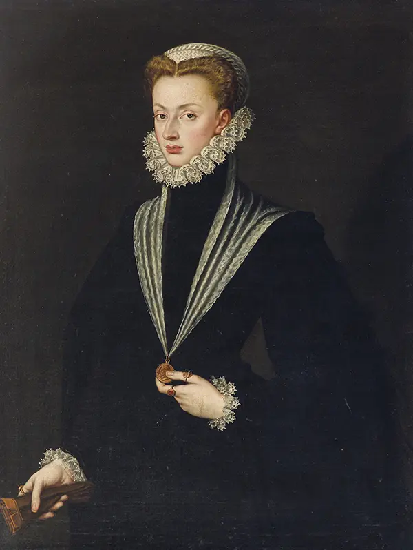 Archduchess Johanna of Austria By Sofonisba Anguissola