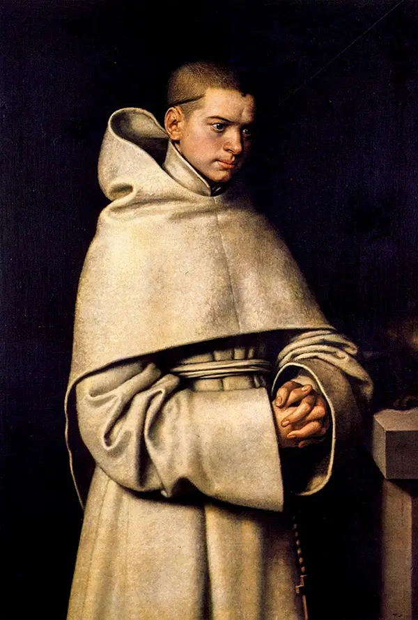 Portrait of a Monk By Sofonisba Anguissola