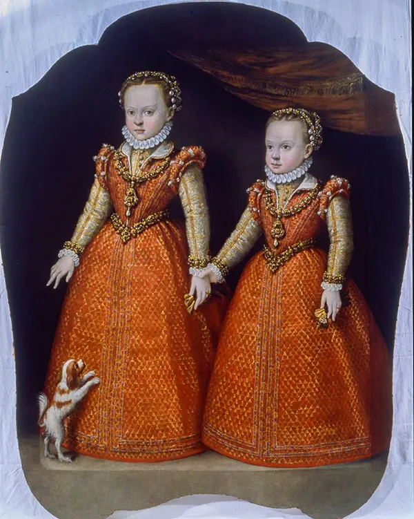 Two Young Princesses By Sofonisba Anguissola
