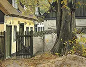The Old Chestnut by the Barn By Laurits Andersen Ring