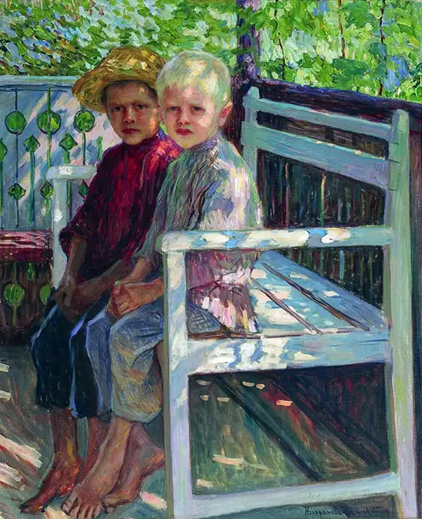 Children By Nikolay Bogdanov Belsky