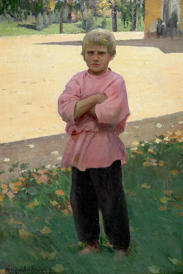 Country Boy By Nikolay Bogdanov Belsky