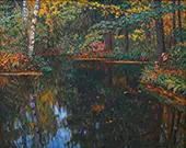 Forest Lake By Nikolay Bogdanov Belsky