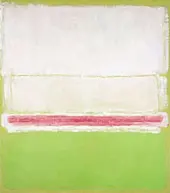 White, Pink and Green By Mark Rothko (Inspired By)