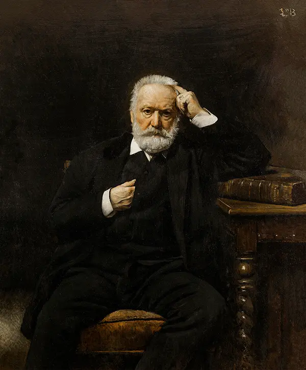 Portrait of Victor Hugo By Leon Bonnat