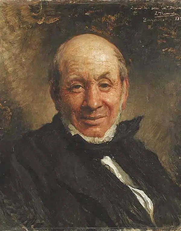 Portrait of Ulysse Darracq By Leon Bonnat