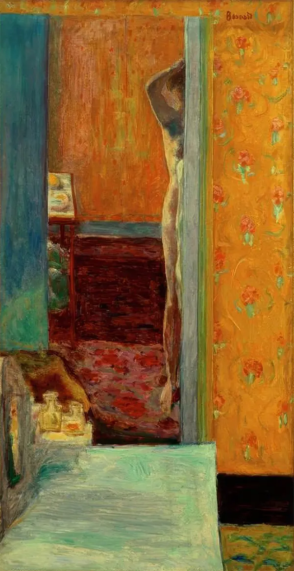 Woman in an Interior 1935 By Pierre Bonnard