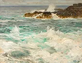 Coastal Scene By Frederick Judd Waugh