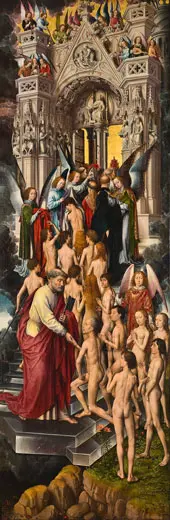 The Last Judgment 1473 Left Panel By Hans Memling