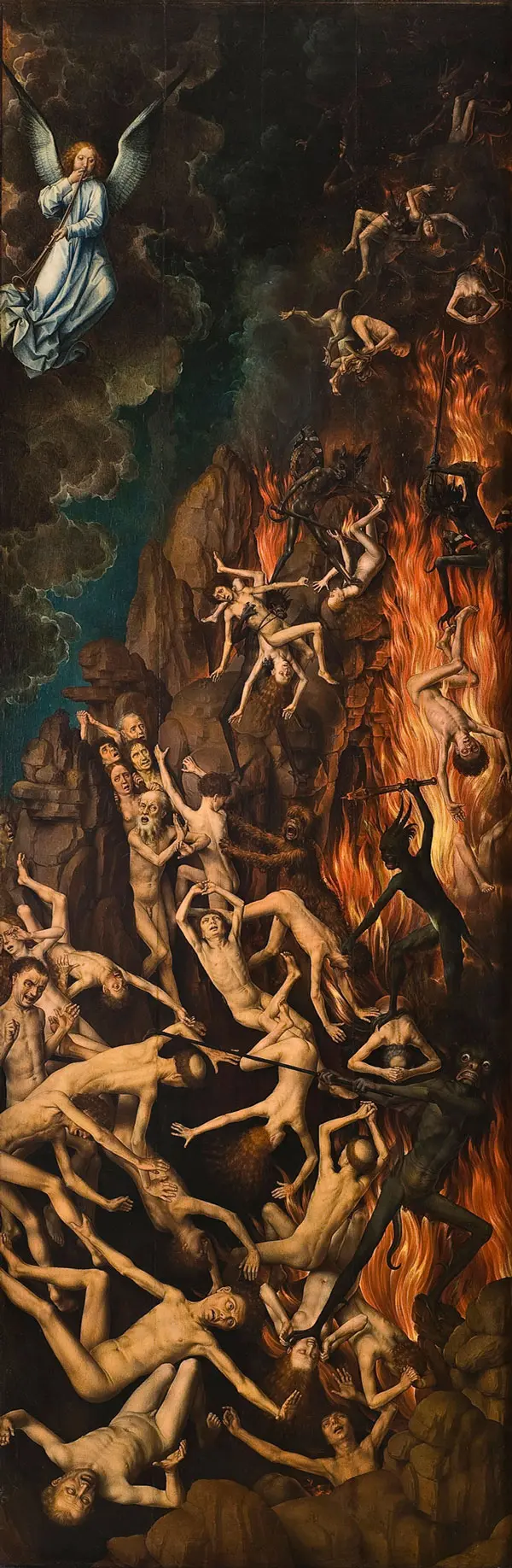 The Last Judgment 1473 Right Panel By Hans Memling